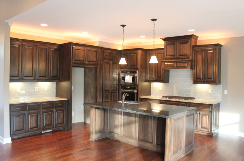 THE KAUFMANN - REVERSE -CUSTOM KITCHEN CABNETRY by PRO BUILDERS