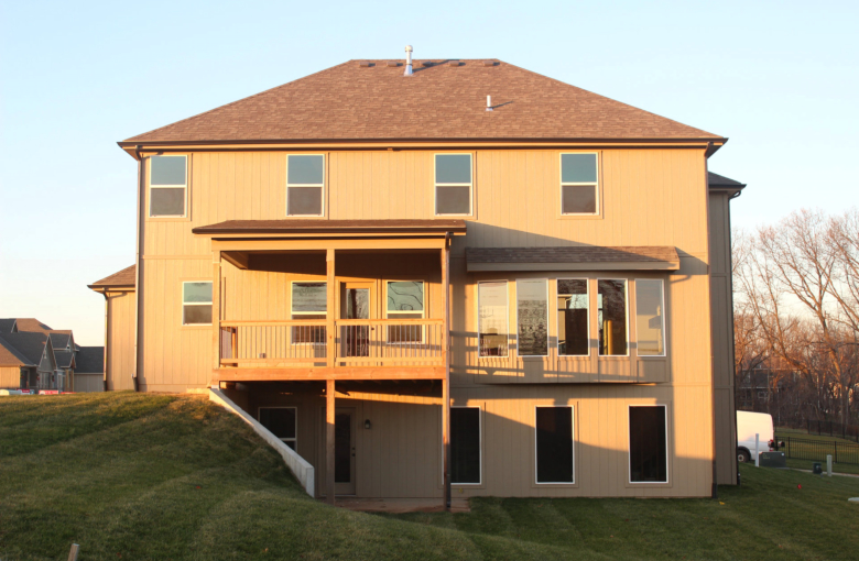 THE KALLMEYER - 2 STORY - REAR ELEVATION