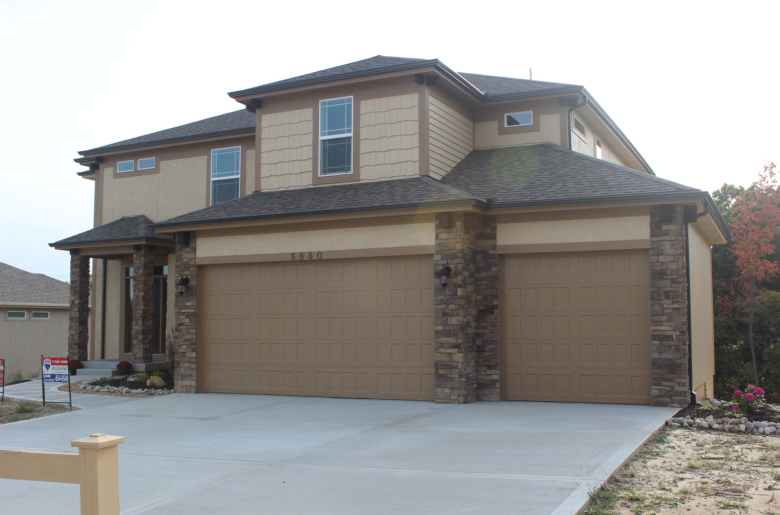 THE KALLMEYER - 2 STORY - FRONT ELEVATION - PRAIRIE STYLE