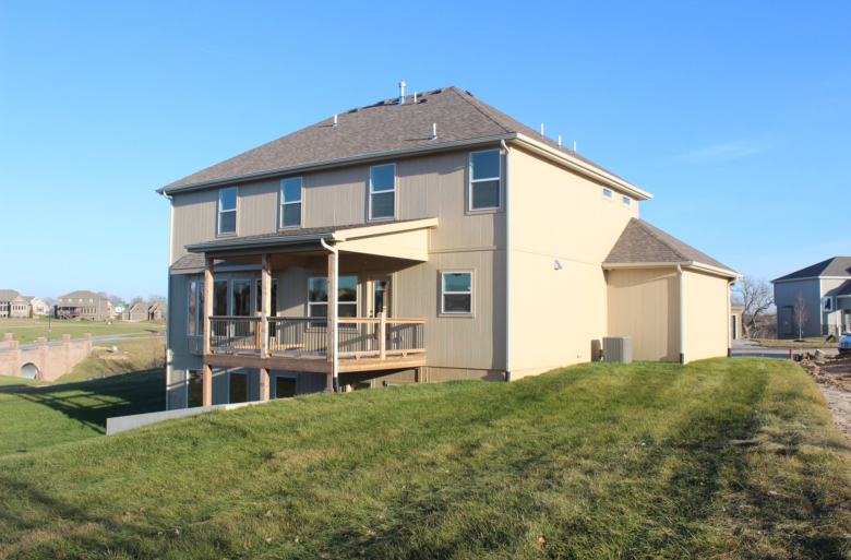 THE KALLMEYER - 2 STORY - REAR ELEVATION