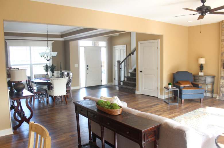 THE KALLMEYER - 2 STORY - DINING AREA & ENTRY HALL