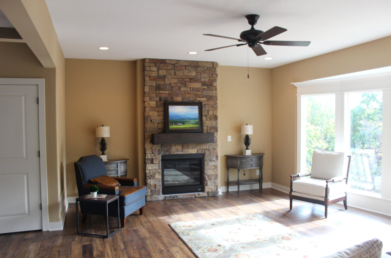 THE KALLMEYER - 2 STORY - GREAT ROOM WITH STONE FIREPLACE