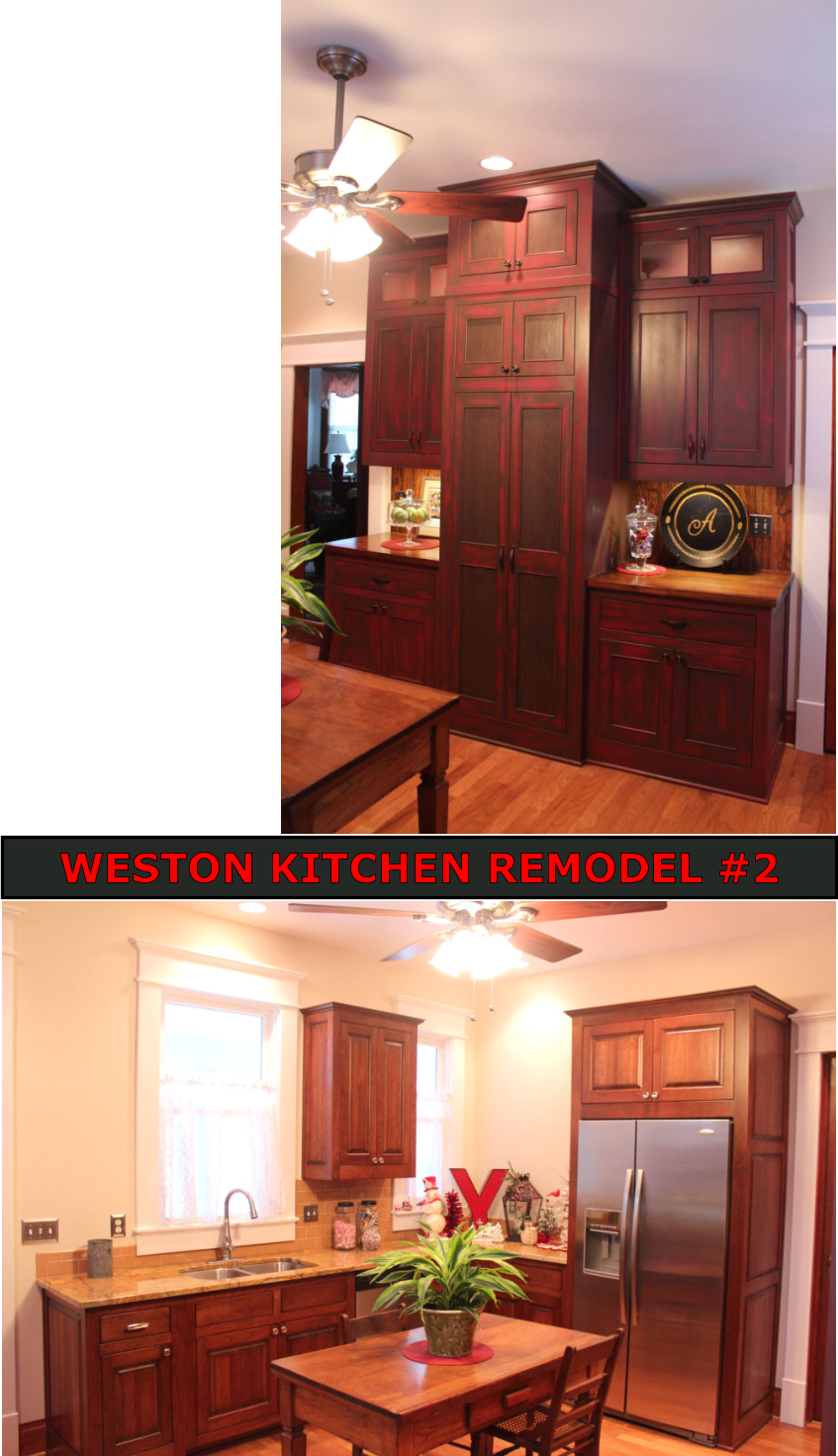 WESTON KITCHEN REMODEL #2