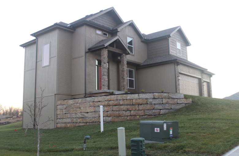 THE KALLMEYER - 2 STORY - ROCK WALL